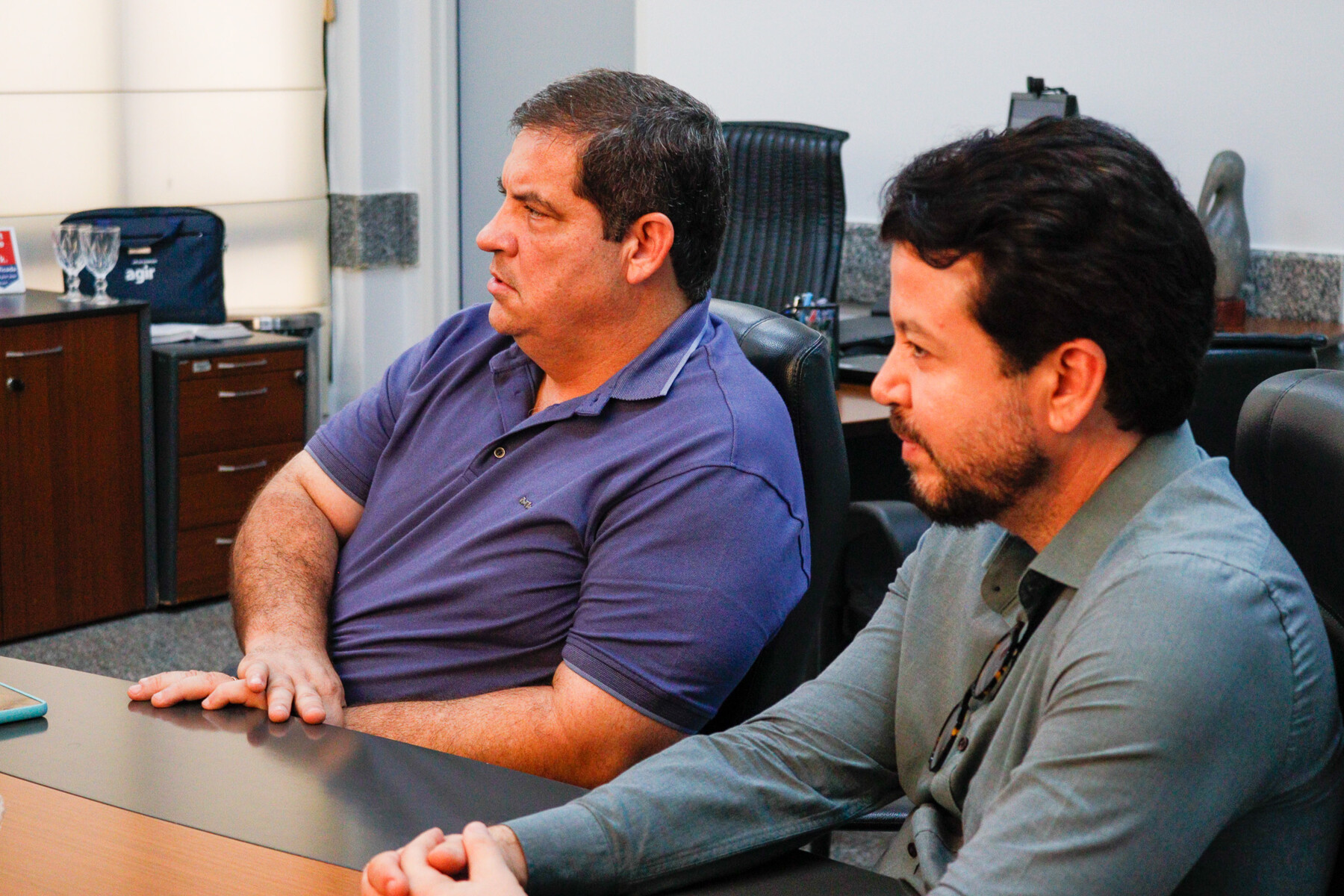 Tibério Maribondo, Tutor Nacional do Programa, se impressionou com os fluxos, estrutura e acolhimento do hospital.jpg